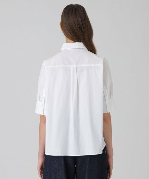 BLUE LABEL / BLACK LABEL CRESTBRIDGE / ブルーレーベル / ブラックレーベル・クレストブリッジ  シャツ・ブラウス | ソリッドブロードクロスブラウス | 詳細3