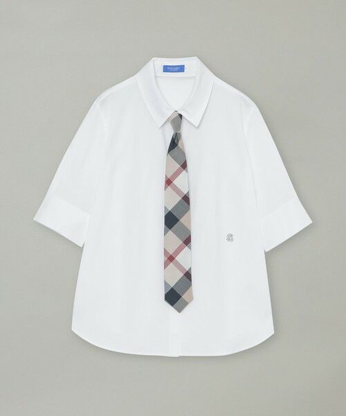 BLUE LABEL / BLACK LABEL CRESTBRIDGE / ブルーレーベル / ブラックレーベル・クレストブリッジ  シャツ・ブラウス | ソリッドブロードクロスブラウス | 詳細6