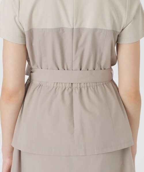 BLUE LABEL / BLACK LABEL CRESTBRIDGE / ブルーレーベル / ブラックレーベル・クレストブリッジ  シャツ・ブラウス | 【接触冷感】【吸水速乾】クールドライビスチェコンビトップス | 詳細11