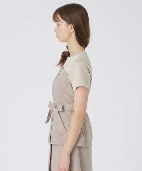 BLUE LABEL / BLACK LABEL CRESTBRIDGE / ブルーレーベル / ブラックレーベル・クレストブリッジ  シャツ・ブラウス | 【接触冷感】【吸水速乾】クールドライビスチェコンビトップス | 詳細8