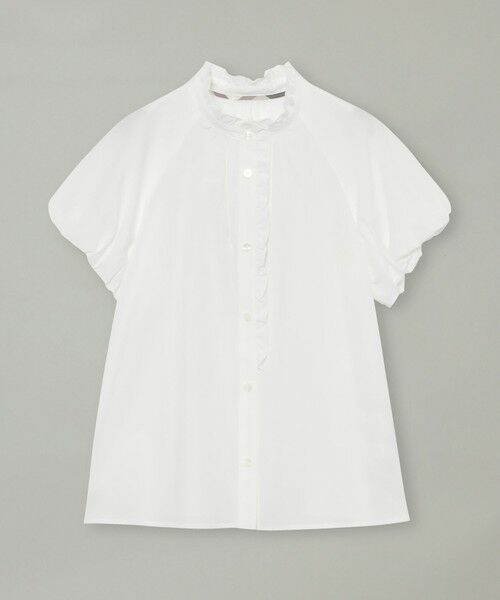 BLUE LABEL / BLACK LABEL CRESTBRIDGE / ブルーレーベル / ブラックレーベル・クレストブリッジ  シャツ・ブラウス | ドライクリアシャンブレーフリルブラウス | 詳細5