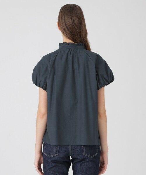 BLUE LABEL / BLACK LABEL CRESTBRIDGE / ブルーレーベル / ブラックレーベル・クレストブリッジ  シャツ・ブラウス | ドライクリアシャンブレーフリルブラウス | 詳細8