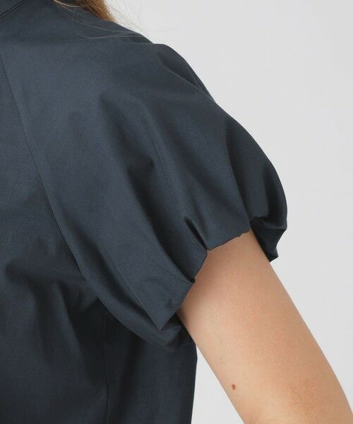 BLUE LABEL / BLACK LABEL CRESTBRIDGE / ブルーレーベル / ブラックレーベル・クレストブリッジ  シャツ・ブラウス | ドライクリアシャンブレーフリルブラウス | 詳細9