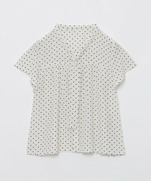 BLUE LABEL / BLACK LABEL CRESTBRIDGE / ブルーレーベル / ブラックレーベル・クレストブリッジ  シャツ・ブラウス | ドットプリントブラウス | 詳細4