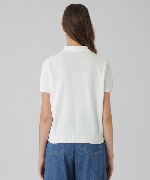 BLUE LABEL / BLACK LABEL CRESTBRIDGE / ブルーレーベル / ブラックレーベル・クレストブリッジ  ニット・セーター | コットンナイロンニットポロ | 詳細3