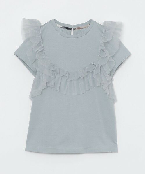 BLUE LABEL / BLACK LABEL CRESTBRIDGE / ブルーレーベル / ブラックレーベル・クレストブリッジ  カットソー | コットンライトポンチフリルチュールカットソー | 詳細21