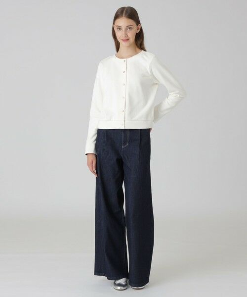 BLUE LABEL / BLACK LABEL CRESTBRIDGE / ブルーレーベル / ブラックレーベル・クレストブリッジ  カットソー | コンパクトソフト裏毛カーディガン | 詳細1