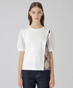 コンパクトピマスムースコンビTシャツ