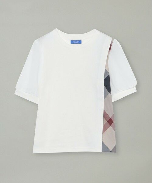 BLUE LABEL / BLACK LABEL CRESTBRIDGE / ブルーレーベル / ブラックレーベル・クレストブリッジ  カットソー | コンパクトピマスムースコンビTシャツ | 詳細5