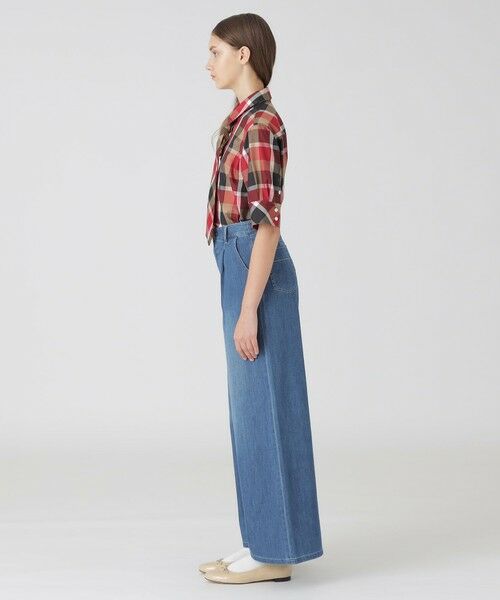 BLUE LABEL / BLACK LABEL CRESTBRIDGE / ブルーレーベル / ブラックレーベル・クレストブリッジ その他パンツ | ライトデニムワイドパンツ | 詳細2