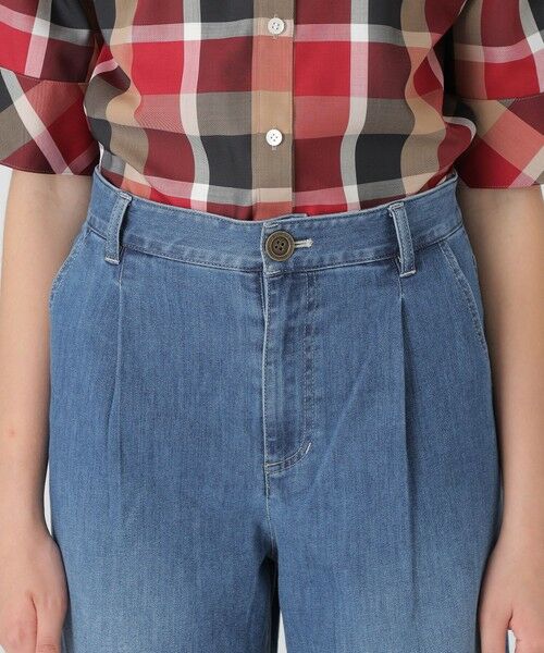 BLUE LABEL / BLACK LABEL CRESTBRIDGE / ブルーレーベル / ブラックレーベル・クレストブリッジ その他パンツ | ライトデニムワイドパンツ | 詳細4