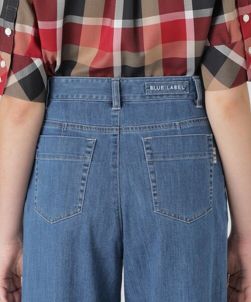 BLUE LABEL / BLACK LABEL CRESTBRIDGE / ブルーレーベル / ブラックレーベル・クレストブリッジ その他パンツ | ライトデニムワイドパンツ | 詳細5