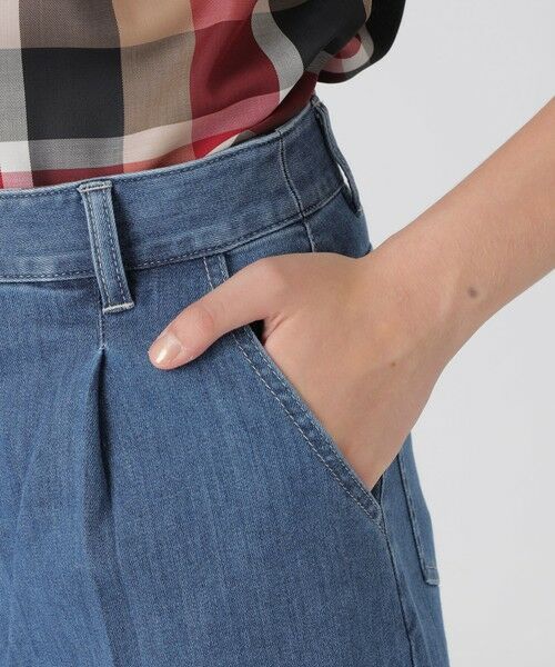 BLUE LABEL / BLACK LABEL CRESTBRIDGE / ブルーレーベル / ブラックレーベル・クレストブリッジ その他パンツ | ライトデニムワイドパンツ | 詳細6