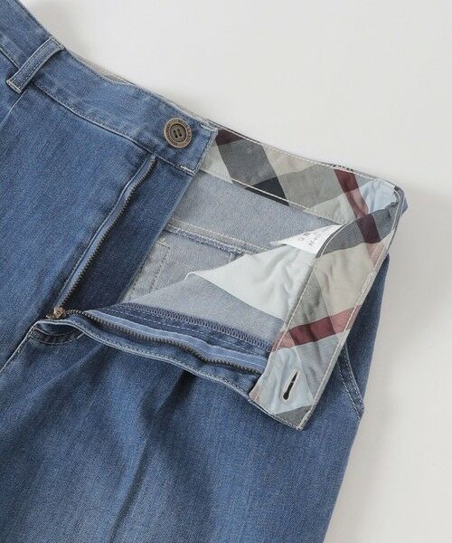 BLUE LABEL / BLACK LABEL CRESTBRIDGE / ブルーレーベル / ブラックレーベル・クレストブリッジ その他パンツ | ライトデニムワイドパンツ | 詳細8