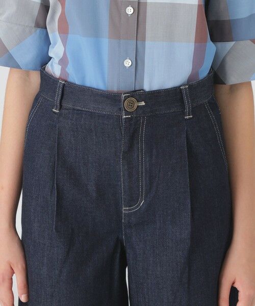 BLUE LABEL / BLACK LABEL CRESTBRIDGE / ブルーレーベル / ブラックレーベル・クレストブリッジ その他パンツ | ライトデニムワイドパンツ | 詳細13