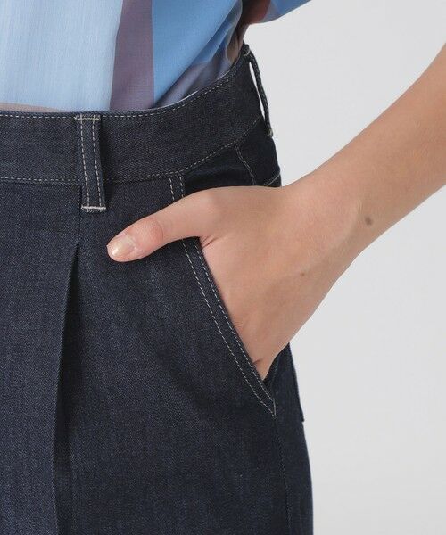 BLUE LABEL / BLACK LABEL CRESTBRIDGE / ブルーレーベル / ブラックレーベル・クレストブリッジ その他パンツ | ライトデニムワイドパンツ | 詳細15