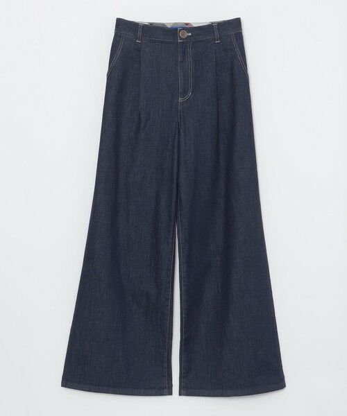 BLUE LABEL / BLACK LABEL CRESTBRIDGE / ブルーレーベル / ブラックレーベル・クレストブリッジ その他パンツ | ライトデニムワイドパンツ | 詳細18