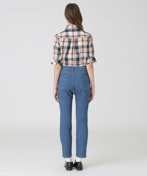 BLUE LABEL / BLACK LABEL CRESTBRIDGE / ブルーレーベル / ブラックレーベル・クレストブリッジ その他パンツ | ライトデニムハイライズストレートパンツ | 詳細3