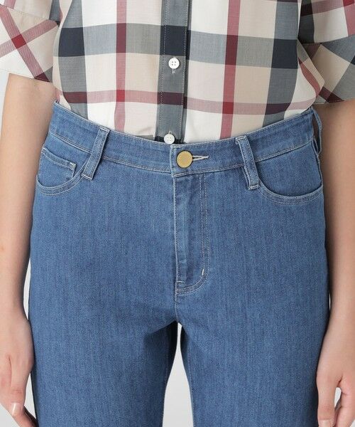 BLUE LABEL / BLACK LABEL CRESTBRIDGE / ブルーレーベル / ブラックレーベル・クレストブリッジ その他パンツ | ライトデニムハイライズストレートパンツ | 詳細4