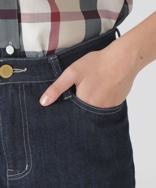 BLUE LABEL / BLACK LABEL CRESTBRIDGE / ブルーレーベル / ブラックレーベル・クレストブリッジ その他パンツ | ライトデニムハイライズストレートパンツ | 詳細16