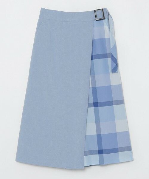 BLUE LABEL / BLACK LABEL CRESTBRIDGE / ブルーレーベル / ブラックレーベル・クレストブリッジ その他パンツ | ハイカウントナノパーシャルチェックガウチョパンツ | 詳細7