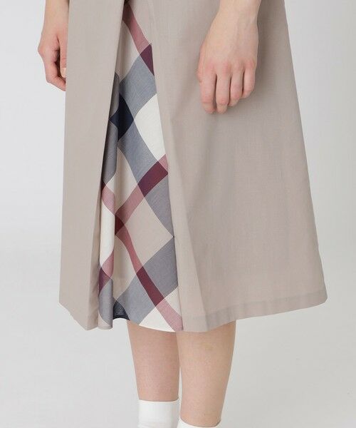 BLUE LABEL / BLACK LABEL CRESTBRIDGE / ブルーレーベル / ブラックレーベル・クレストブリッジ ミニ・ひざ丈スカート | 【接触冷感】【吸水速乾】クールドライスカート | 詳細15