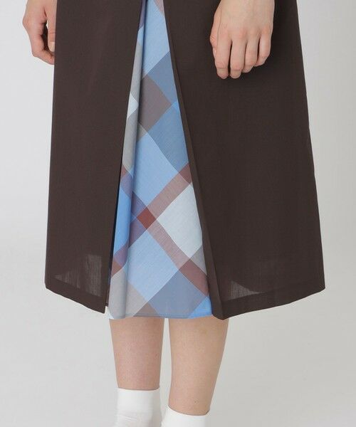 BLUE LABEL / BLACK LABEL CRESTBRIDGE / ブルーレーベル / ブラックレーベル・クレストブリッジ ミニ・ひざ丈スカート | 【接触冷感】【吸水速乾】クールドライスカート | 詳細23