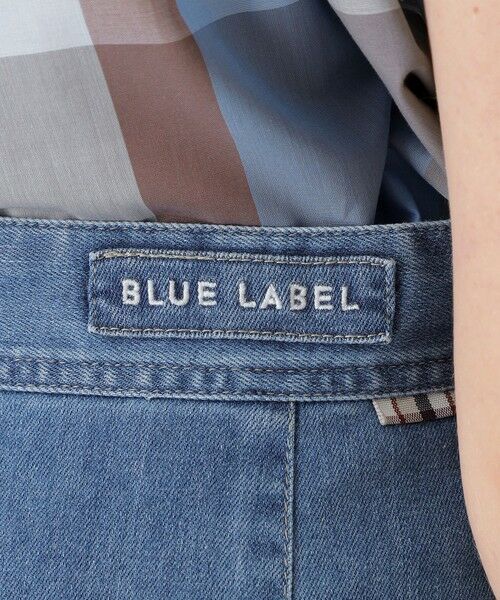 BLUE LABEL / BLACK LABEL CRESTBRIDGE / ブルーレーベル / ブラックレーベル・クレストブリッジ  ミニ・ひざ丈スカート | デニムミニスカート | 詳細6