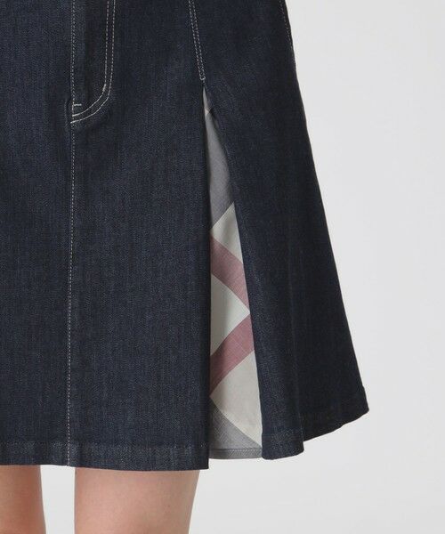 BLUE LABEL / BLACK LABEL CRESTBRIDGE / ブルーレーベル / ブラックレーベル・クレストブリッジ  ミニ・ひざ丈スカート | デニムミニスカート | 詳細15