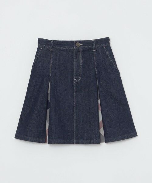 Blue label スカート WEB限定】ストレッチダブルクロスフレアスカート（WEB限定