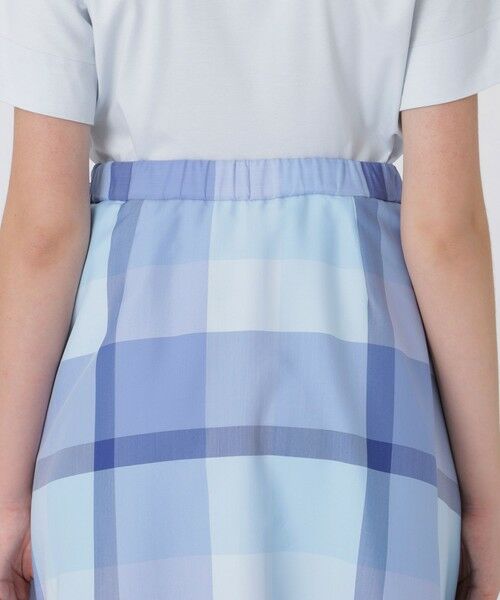 BLUE LABEL / BLACK LABEL CRESTBRIDGE / ブルーレーベル / ブラックレーベル・クレストブリッジ  ミニ・ひざ丈スカート | クレストブリッジチェックライトクロッシングツイルスカート | 詳細5