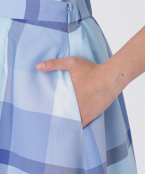 BLUE LABEL / BLACK LABEL CRESTBRIDGE / ブルーレーベル / ブラックレーベル・クレストブリッジ  ミニ・ひざ丈スカート | クレストブリッジチェックライトクロッシングツイルスカート | 詳細6