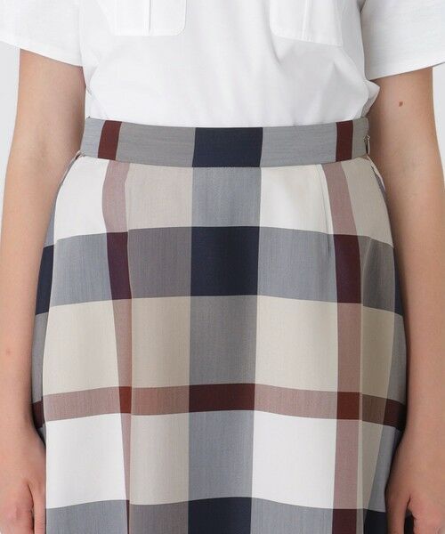 BLUE LABEL / BLACK LABEL CRESTBRIDGE / ブルーレーベル / ブラックレーベル・クレストブリッジ  ミニ・ひざ丈スカート | クレストブリッジチェックライトクロッシングツイルスカート | 詳細11