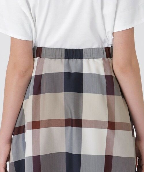 BLUE LABEL / BLACK LABEL CRESTBRIDGE / ブルーレーベル / ブラックレーベル・クレストブリッジ  ミニ・ひざ丈スカート | クレストブリッジチェックライトクロッシングツイルスカート | 詳細12