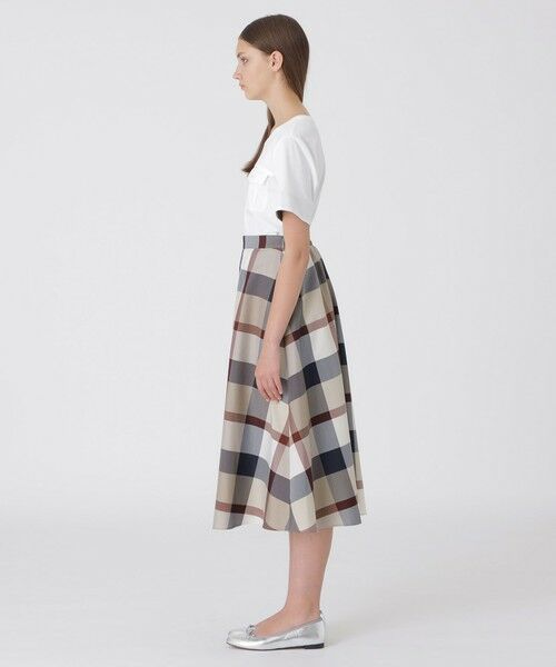 BLUE LABEL / BLACK LABEL CRESTBRIDGE / ブルーレーベル / ブラックレーベル・クレストブリッジ  ミニ・ひざ丈スカート | クレストブリッジチェックライトクロッシングツイルスカート | 詳細9
