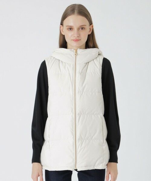 BLUE LABEL / BLACK LABEL CRESTBRIDGE / ブルーレーベル / ブラックレーベル・クレストブリッジ  その他アウター | 【一部店舗限定】ハイマルチピーチタフタダウンベスト | 詳細2