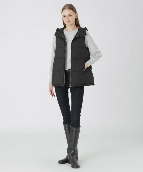 BLUE LABEL / BLACK LABEL CRESTBRIDGE / ブルーレーベル / ブラックレーベル・クレストブリッジ  その他アウター | 【一部店舗限定】ハイマルチピーチタフタダウンベスト | 詳細8