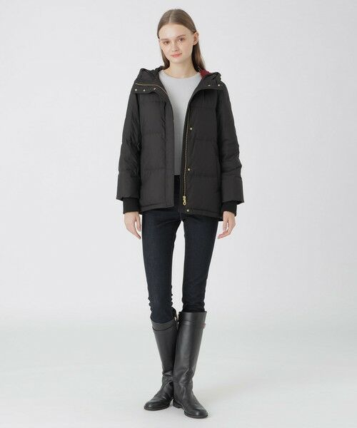 BLUE LABEL / BLACK LABEL CRESTBRIDGE / ブルーレーベル / ブラックレーベル・クレストブリッジ  その他アウター | 【一部店舗限定】ハイマルチピーチタフタミドルダウンコート | 詳細8