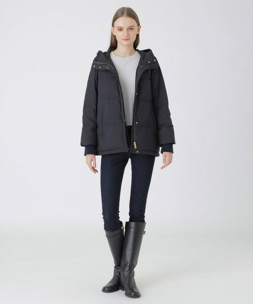 BLUE LABEL / BLACK LABEL CRESTBRIDGE / ブルーレーベル / ブラックレーベル・クレストブリッジ  その他アウター | 【一部店舗限定】ハイマルチピーチタフタミドルダウンコート | 詳細15