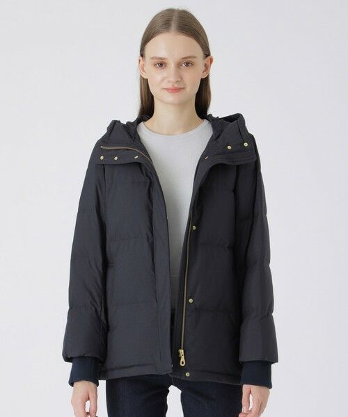 BLUE LABEL / BLACK LABEL CRESTBRIDGE / ブルーレーベル / ブラックレーベル・クレストブリッジ  その他アウター | 【一部店舗限定】ハイマルチピーチタフタミドルダウンコート（ネイビー3）