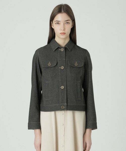 BLUE LABEL / BLACK LABEL CRESTBRIDGE / ブルーレーベル / ブラックレーベル・クレストブリッジ  その他アウター | 【一部店舗限定】フェイクデニムジャケット | 詳細2