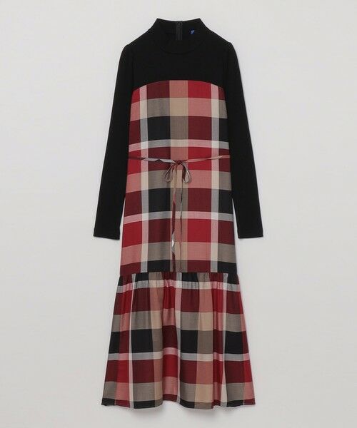 BLUE LABEL / BLACK LABEL CRESTBRIDGE / ブルーレーベル / ブラックレーベル・クレストブリッジ  ドレス | 【一部店舗限定】クレストブリッジチェックエアリーツイルテレココンビドレス | 詳細6