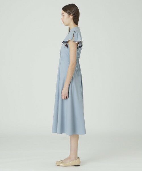 セール】 【一部店舗限定】シルキータフタシャツドレス （ドレス