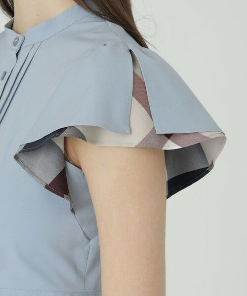 BLUE LABEL / BLACK LABEL CRESTBRIDGE / ブルーレーベル / ブラックレーベル・クレストブリッジ  ドレス | 【一部店舗限定】シルキータフタシャツドレス | 詳細5