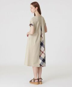 【綺麗】BLUE LABEL CRESTBRIDGE ベージュ ワンピース BLUE LABEL CRESTBRIDGE (Women) ベージュ系 レディースの