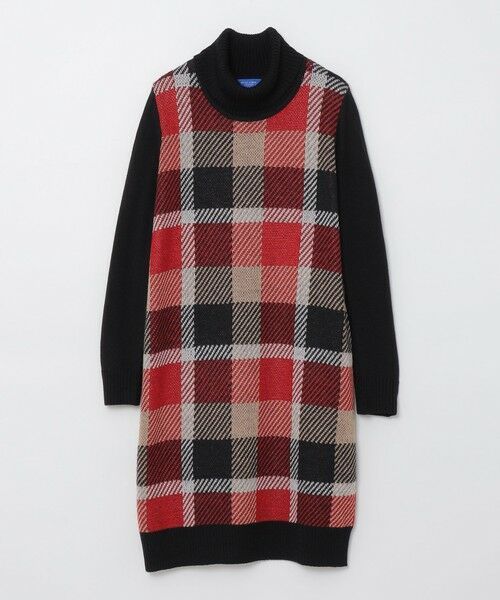 BLUE LABEL / BLACK LABEL CRESTBRIDGE / ブルーレーベル / ブラックレーベル・クレストブリッジ  ドレス | 【一部店舗限定】ヘアリークレストブリッジチェックジャカードドレス | 詳細3