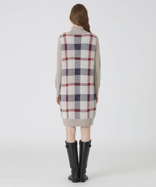 BLUE LABEL / BLACK LABEL CRESTBRIDGE / ブルーレーベル / ブラックレーベル・クレストブリッジ  ドレス | 【一部店舗限定】ヘアリークレストブリッジチェックジャカードドレス | 詳細5