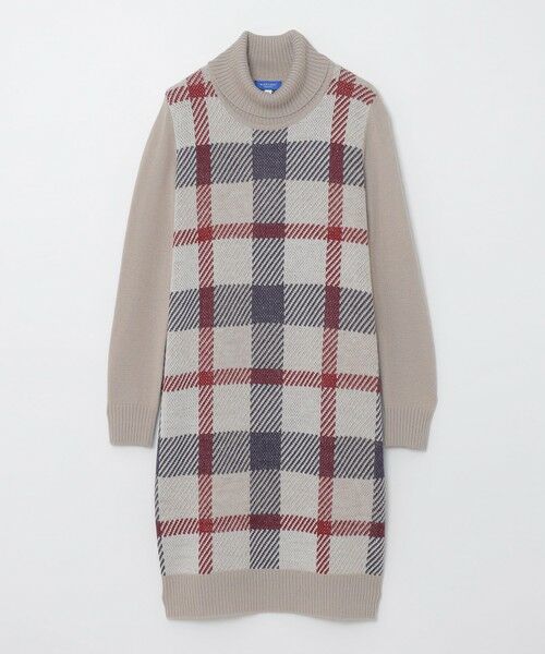 BLUE LABEL / BLACK LABEL CRESTBRIDGE / ブルーレーベル / ブラックレーベル・クレストブリッジ  ドレス | 【一部店舗限定】ヘアリークレストブリッジチェックジャカードドレス | 詳細6