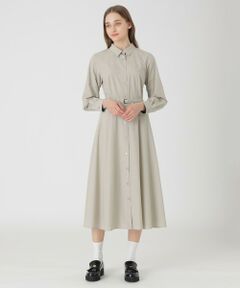 BLUE LABEL / BLACK LABEL CRESTBRIDGE / ブルーレーベル / ブラックレーベル・クレストブリッジ  ドレス | 【一部店舗限定】レーヨンブロードシャツドレス