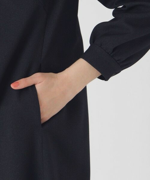 BLUE LABEL / BLACK LABEL CRESTBRIDGE / ブルーレーベル / ブラックレーベル・クレストブリッジ ドレス | 【一部店舗限定】サージストレッチAラインドレス | 詳細10